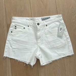 AG-ED denim shorts, white denim shorts, size 26
Ag white shorts.
